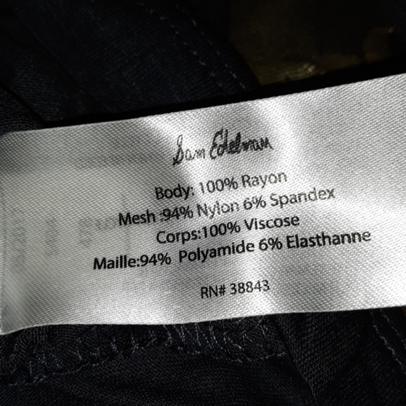 Sam Edelman mesh long sleeve top NWT - Picture 3 of 4